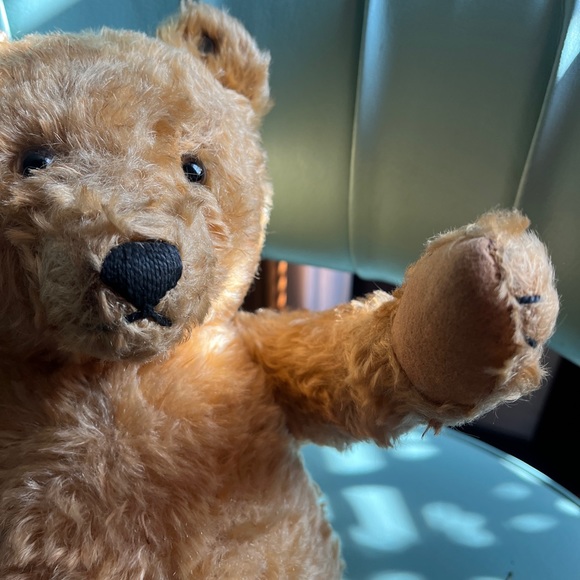 Antique Steiff Teddy Bear Blonde Mohair - Rare Excellent Condition - Picture 13 of 15